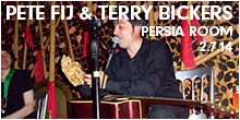 Pete Fij & Terry Bickers live in Worthing